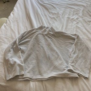Barely worn Madewell white turtleneck sweater